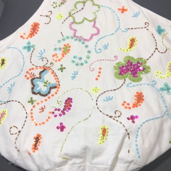 OndadeMar Embellished Hobo Bag - Beaded - Picture 1 of 8